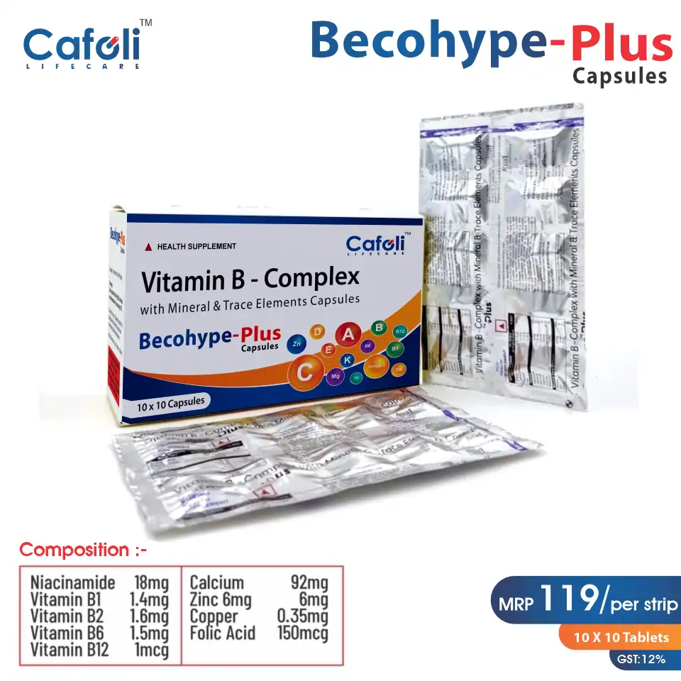 Multivitamin Capsules at the best price in PCD Pharma Franchise for Multivitamin and Nutritional Support.